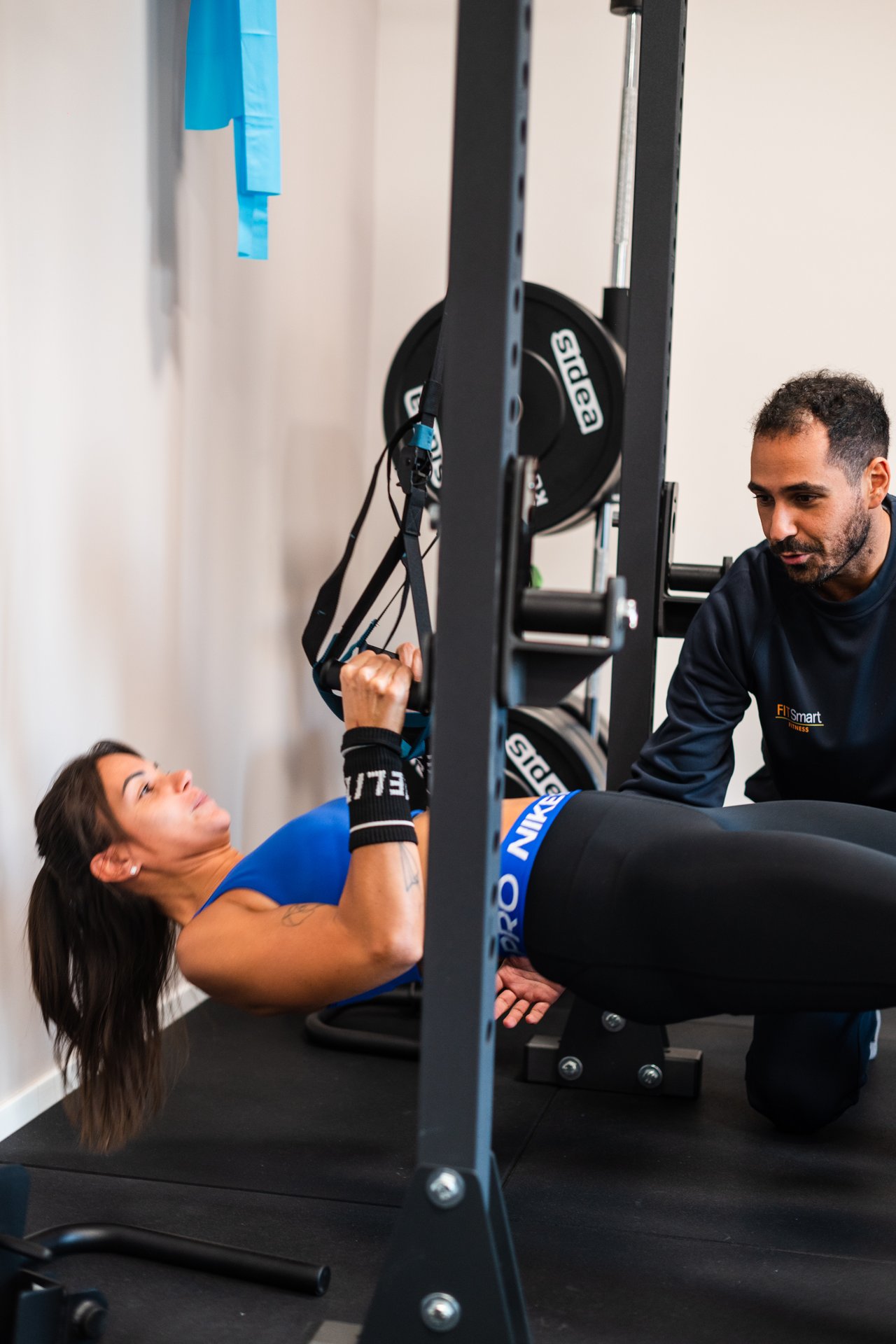 Seduta individuale di personal training a Bari con assistenza costante del trainer
